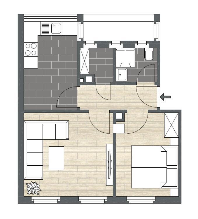 Schoenes 2-zimmer-apartment In Sehr Zentraler Lage * Nuremberg